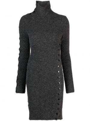 Robe en tricot Isabel Marant gris