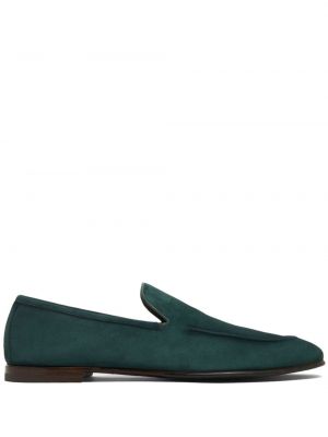 Pantofi loafer din piele de căprioară Barrett verde