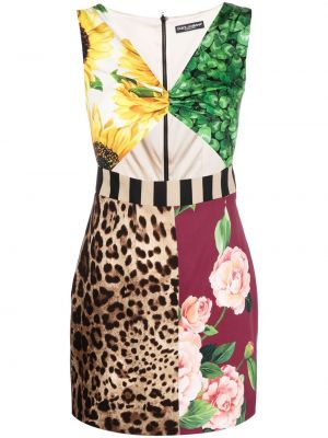 Mini vestido con estampado Dolce & Gabbana