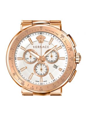 Relojes de acero inoxidable deportivos Versace