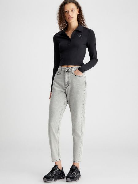 Блузка Calvin Klein Jeans черная