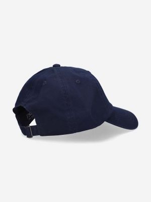 Βαμβακερό καπέλο Wood Wood μπλε