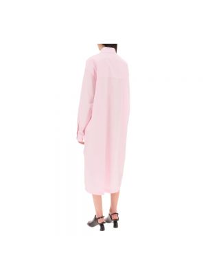 Sukienka długa Lemaire różowa