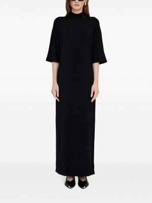 Maksi kleita džersija Anine Bing melns