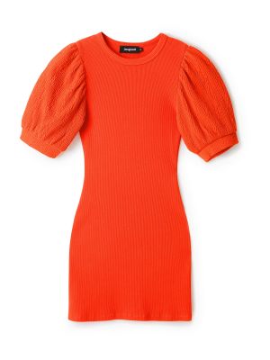 Μini φόρεμα Desigual πορτοκαλί