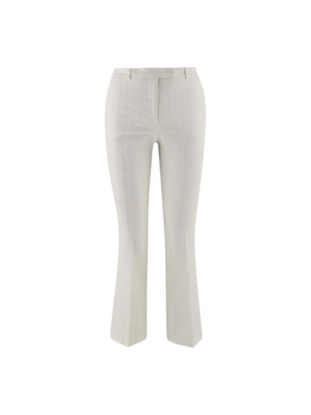 Spodnie ze stretchem Ql2 Quelledue białe