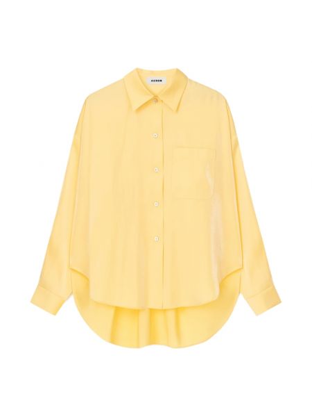 Koszula z nadrukiem áeron żółta