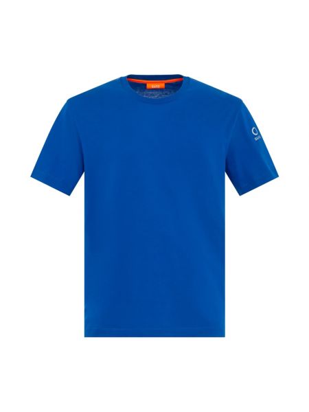 Koszulka bawełniana relaxed fit Suns niebieska