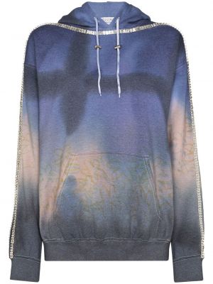 Bluza z nadrukiem Collina Strada - Niebieski