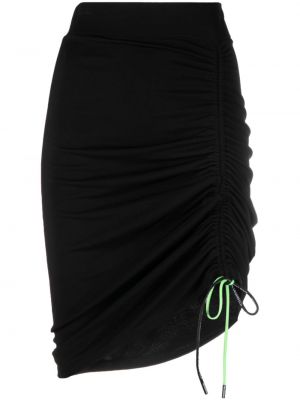 Asymetrická sukňa Karl Lagerfeld čierna