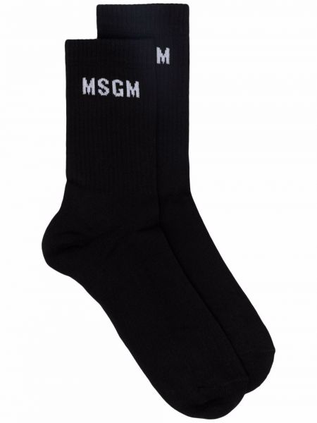 Calcetines de punto Msgm negro