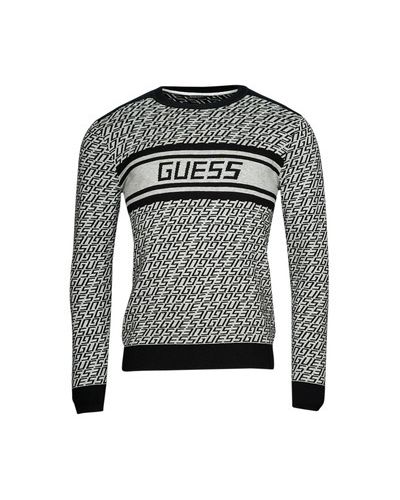Sweter żakardowy Guess