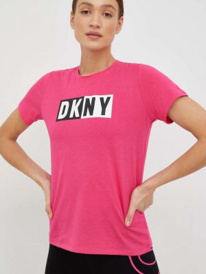 Тениска Dkny розово