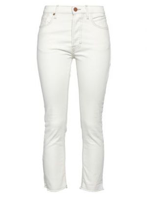 Jeans di cotone Imperial bianco