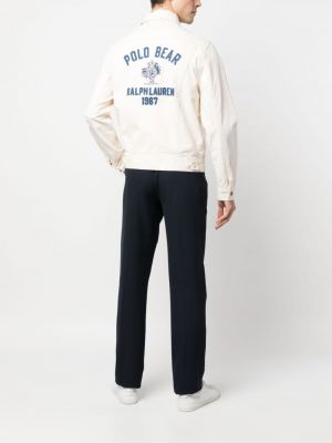 Kurtka jeansowa Polo Ralph Lauren biała