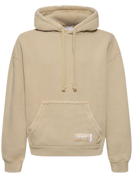 Pamuklu sıkıntılı hoodie Axel Arigato