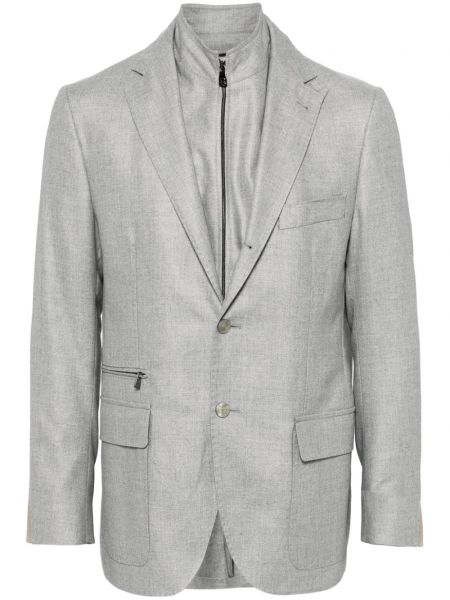 Langer blazer Corneliani grau