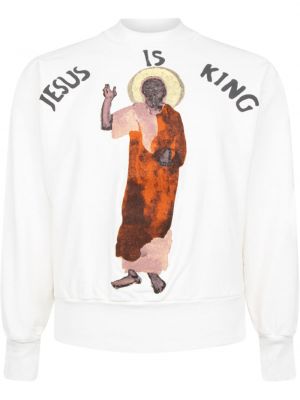 Sweatshirt Kanye West hvit