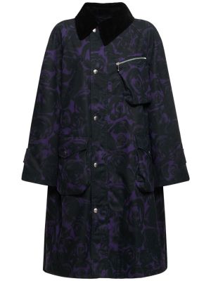 Mantel aus baumwoll mit print Burberry