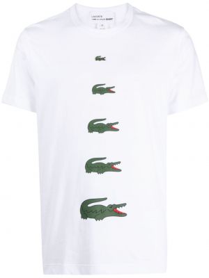 Raštuotas marškinėliai Comme Des Garçons Shirt balta