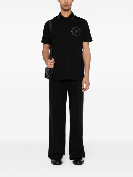 Poloshirt Versace schwarz