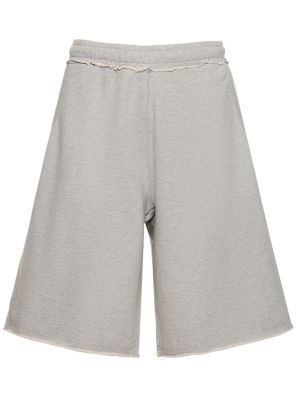 Shorts en coton en jersey Jaded London gris