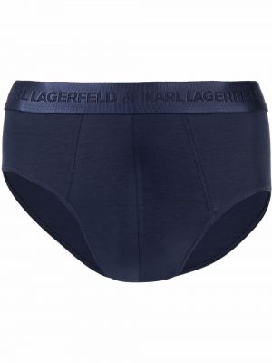 Lyocell boksershorts Karl Lagerfeld blå