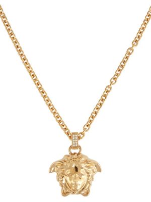 Collana con cristalli Versace oro