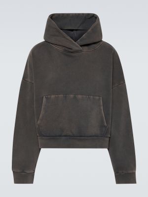 Jersey hoodie aus baumwoll Entire Studios schwarz
