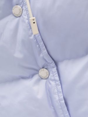 Casquette à boutons à capuche Yves Salomon violet