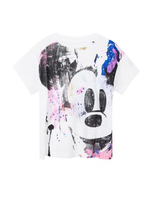 Desigual Tričko  indigo / eozín /  /  - Modrá obloha