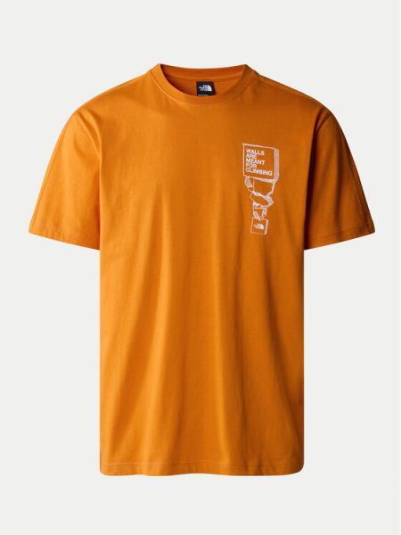 Majica The North Face oranžna