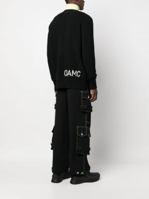 Woll pullover mit print Oamc schwarz