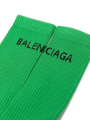 Chaussettes Balenciaga vert