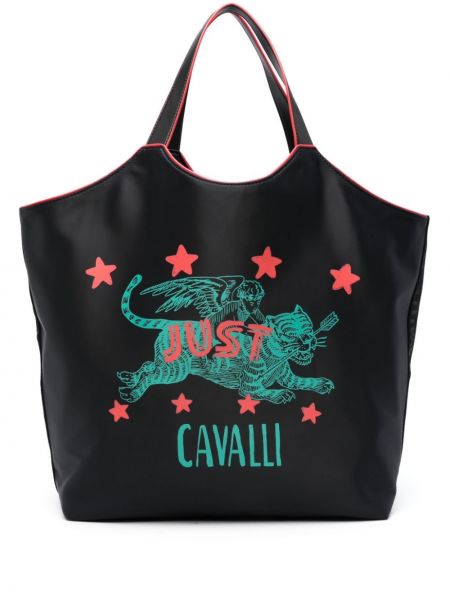 Nakupovalna torba s potiskom Just Cavalli