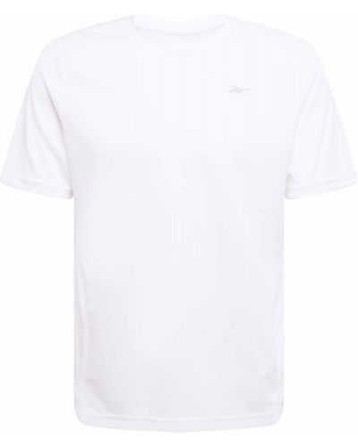 T-shirt Reebok Sport, bianco