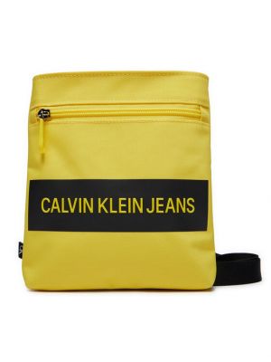 Geantă crossbody Calvin Klein Jeans galben