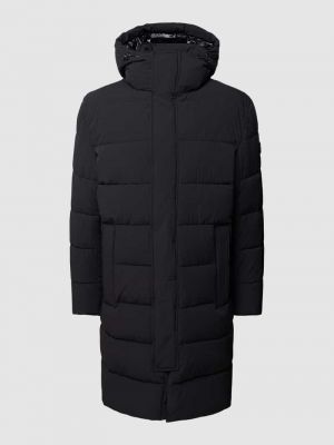 Pikowana kurtka w jednolitym kolorze Joop! Collection czarna