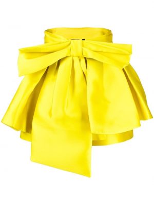 Rozšířená sukně Isabel Sanchis - Žlutá