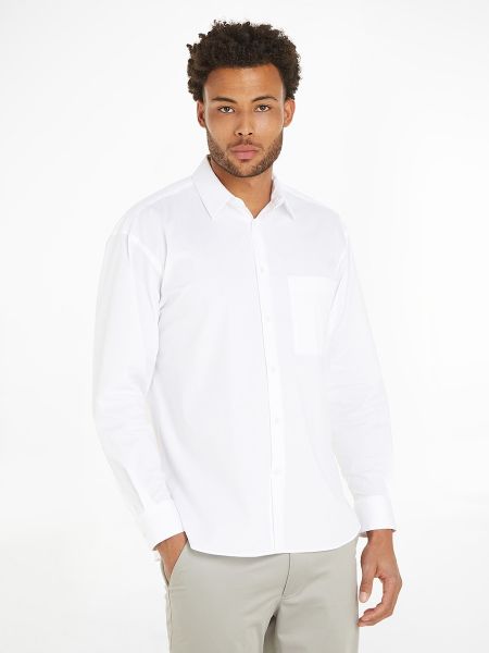 Camisa bootcut Calvin Klein blanco