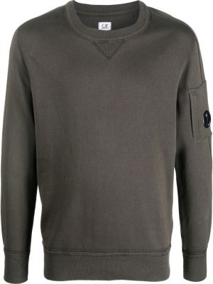 Rund hals sweatshirt C.p. Company grønn