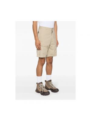 Pantalones cortos con bolsillos Stone Island beige