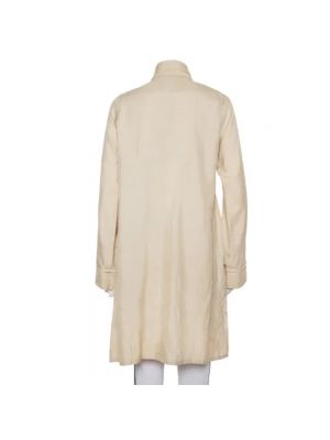 Abrigo de seda Ralph Lauren Pre-owned beige