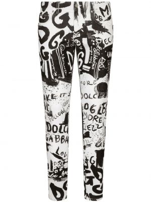 Skinny fit-jeans Dolce & Gabbana vit