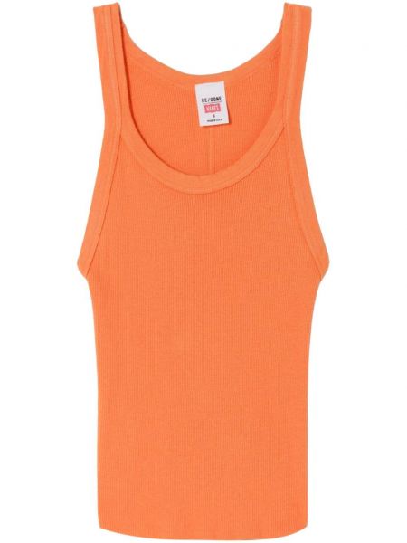 Crop top Re/done orange