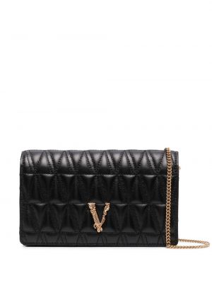 Gesteppte schultertasche Versace