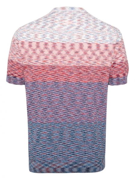 T-shirt di cotone con stampa tie-dye Missoni