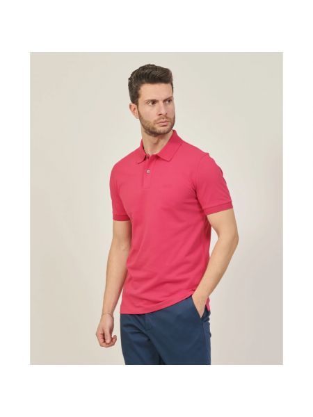 Poloshirt aus baumwoll Hugo Boss pink