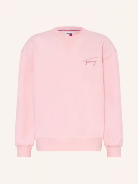 Джинсовая куртка Tommy Jeans розовая