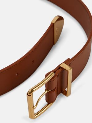 Cinturón de cuero Chloé marrón